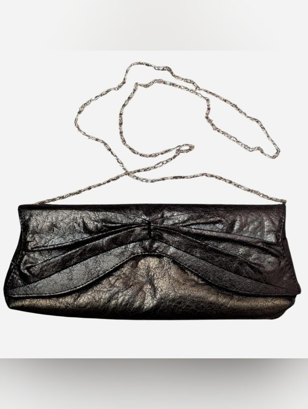 "Bat Wing" Crinkle Fabric Clutch/Crossbody Bag ‼️Open To Offers